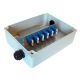 Wall Box - 886 - Internal ST Sx MM Adaptor - 2 Glands 1in/1out